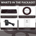 TD163 Coaster Pager System, Pagers for Restaurants, 20 Beepers