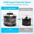 K1 Pro Quiet Rock Tumbler Kit for Kids & Adults