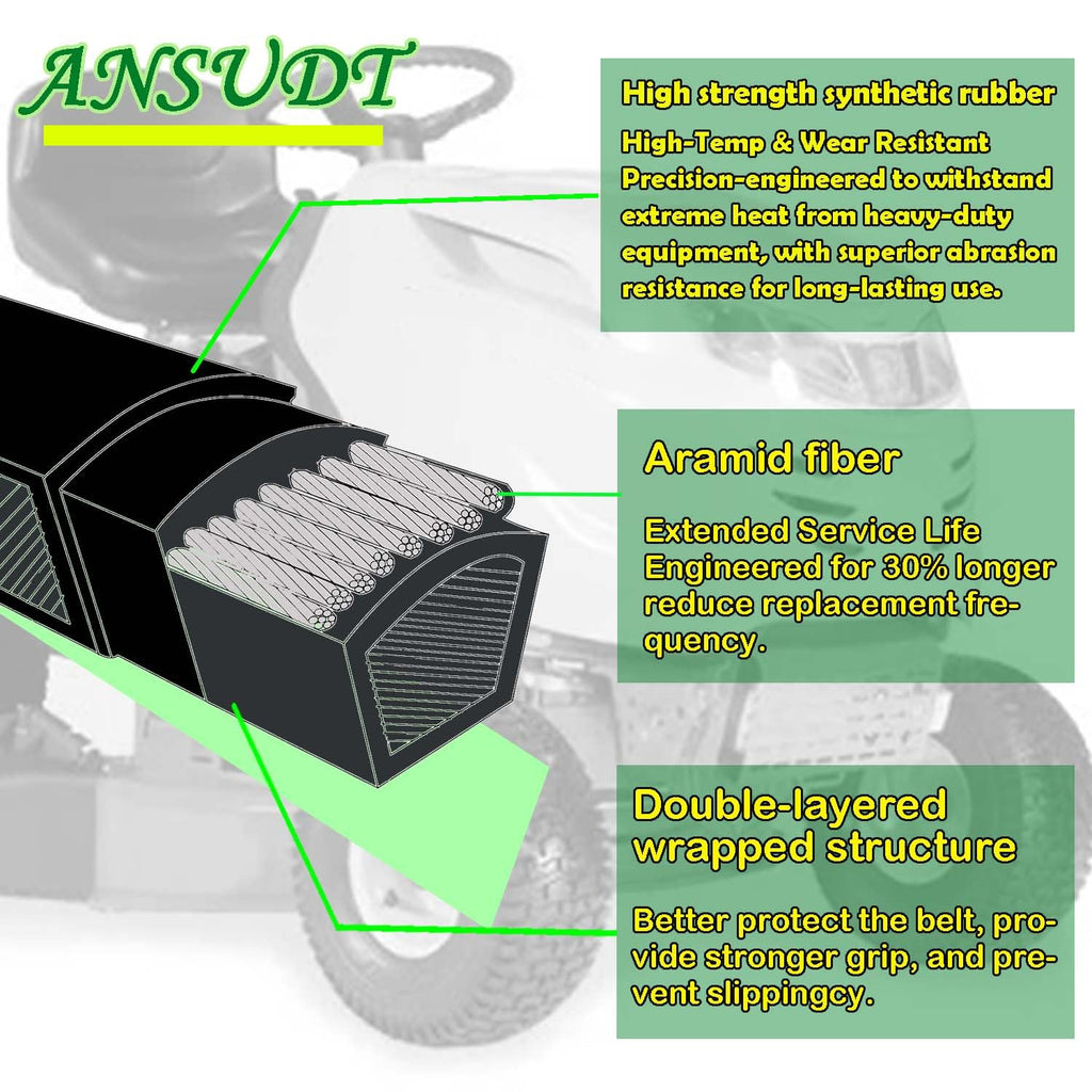 7200839 Deck Belt for Ariens Edge 52" Zero-Turn Mower