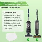 Foam Filter Replacement for Shark ZU102, ZU100, ZU60, ZU62 Upright Vacuum