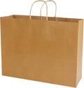 40 Pack Large Brown Paper Bags with Handles, Kraft Gift Bags