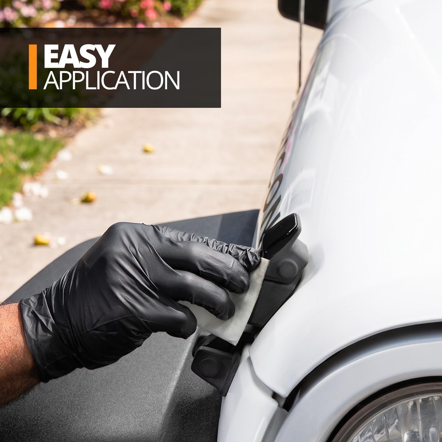 Ceramic Trim Coat Kit - Quick Plastic Trim Restorer - Ceramic Coating Guaranteed Restoration to Last Over 200 Washes