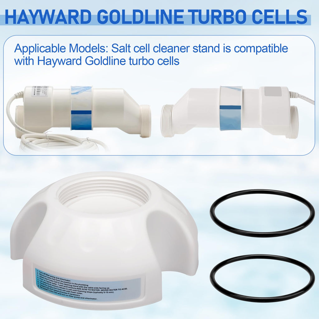 Pool Salt Cell Stand Compatible with Hayward Turbo Cells