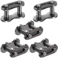 5pcs #41 Roller Chain Connecting Links, Grey