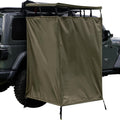 Vehicle Side Shower Room with Roof, 3.3ft x 3.3ft Privacy Shelter Restroom, Car Side Shower Room, Portable Shower