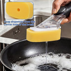 Sponge Brush Refills for OXO Dish Brush 6 Pack Soap Dispensing Dish Refills