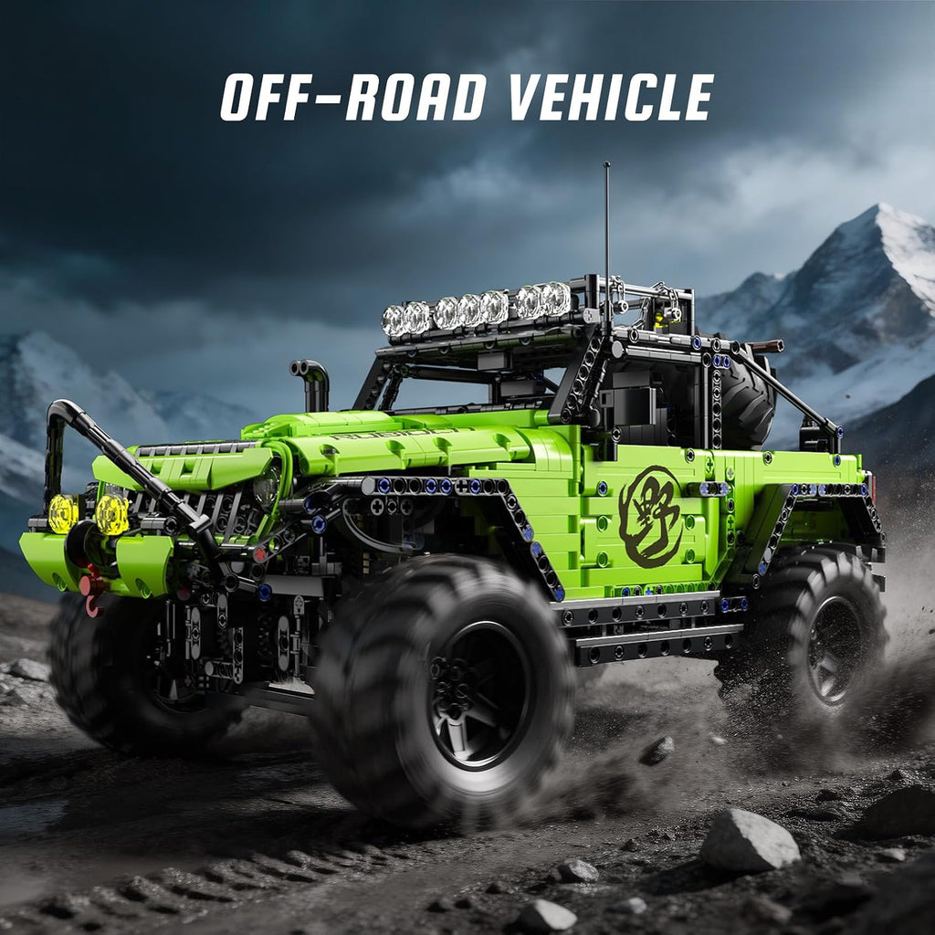 RC Off-Road Vehicle Build kit 1:8 Model Car Building Block Set
