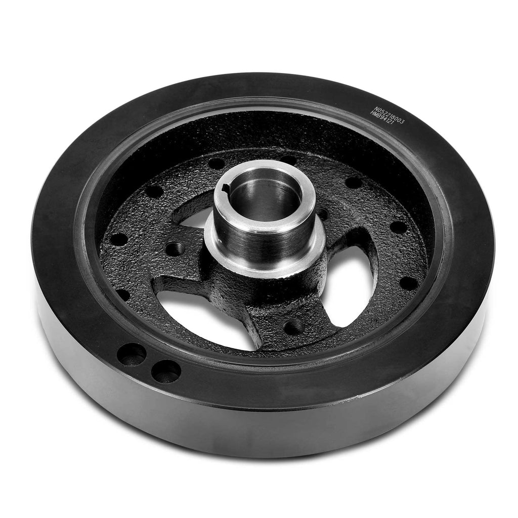 A-Premium Engine Harmonic Balancer Crankshaft Pulley Compatible with Chevy