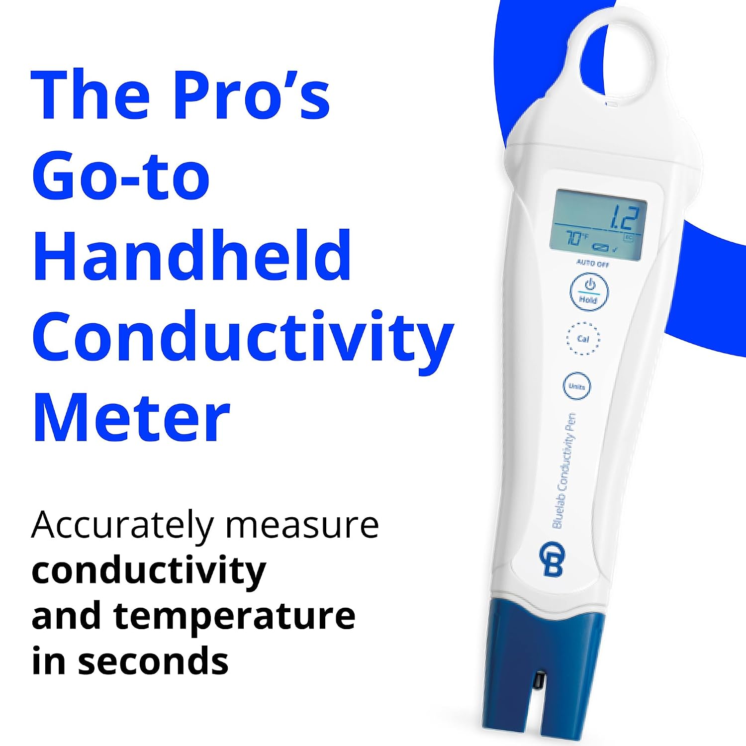 PENCON Conductivity Pen and Digital TDS Meter, Water Tester for Temperature and Nutrient (CF, EC, PPM 500, PPM 700)
