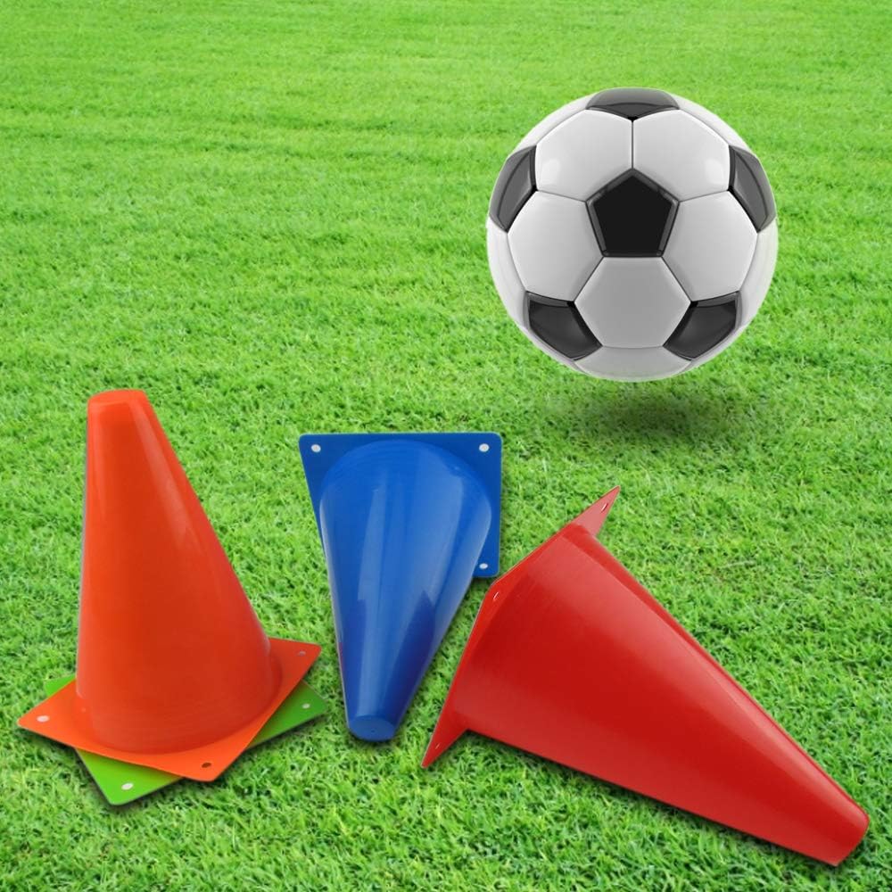 7 Inch Plastic Traffic Cones Sport Training Agility Marker Cone