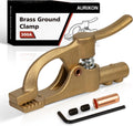 300 Amp Brass Welding Ground Clamp, Heavy Duty Clamp for Welders