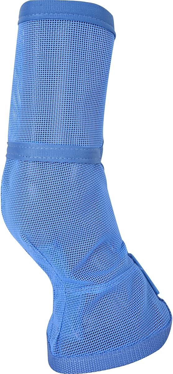 Crusader Horse Leg Guard Fly Boots 3, Blue, Horse, (CASC-LG3)
