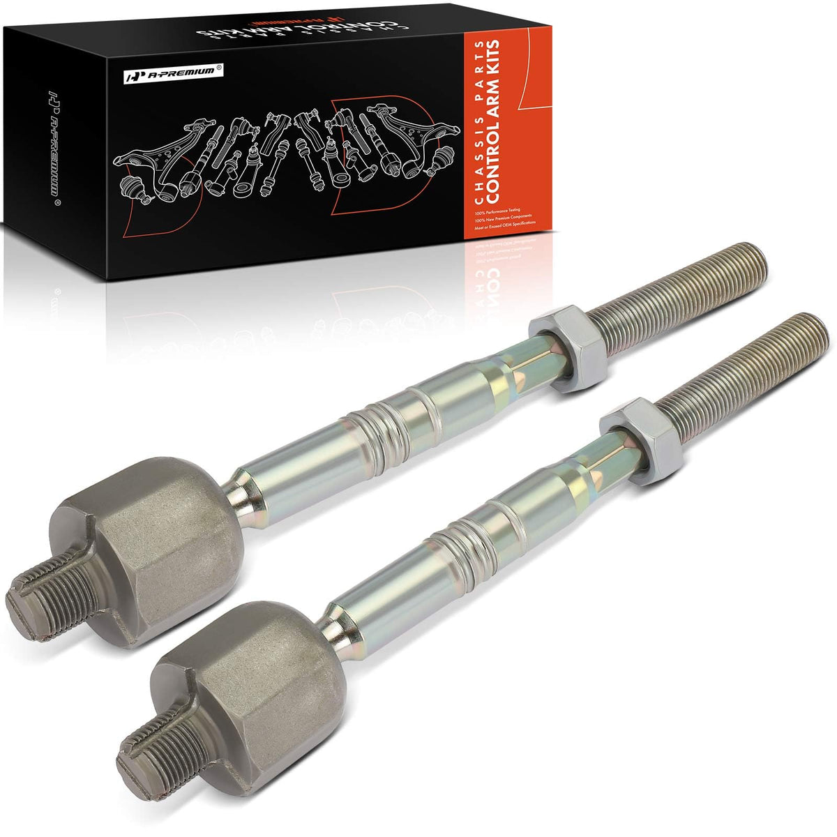 A-Premium Front Inner Tie Rod End, Compatible with BMW