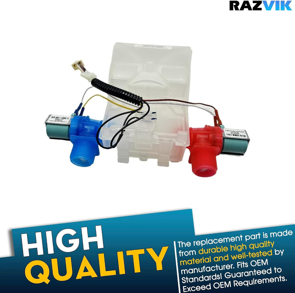 Washer Water Inlet Valve Replacement For Amana NTW4500VQ1, Replacement Crosley CAWS9234VQ0