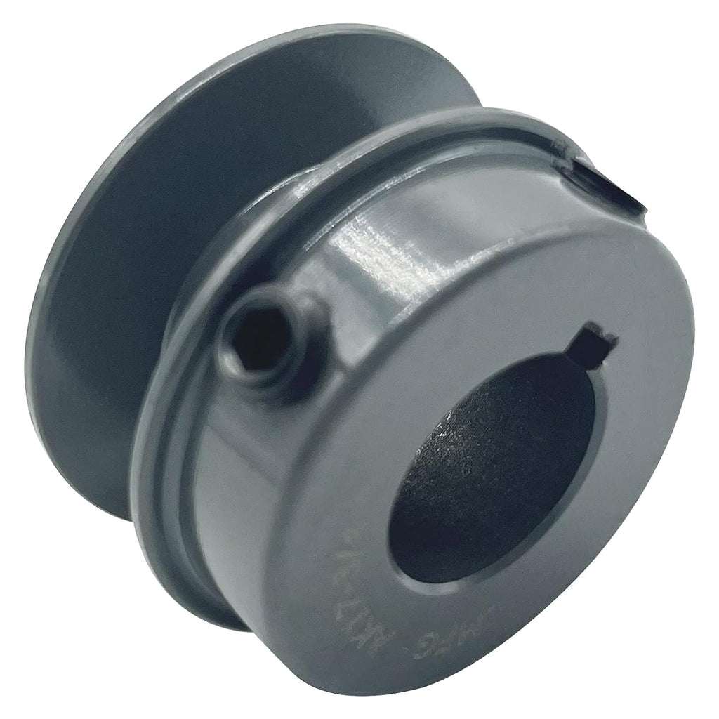 AK17-3/4 v Belt Pulley, 1.75 inch OD, 3/4 Inner Bore, cast Iron Material, AK Single Groove Motor Pulley for “A” or "4L" or "3L" Belts