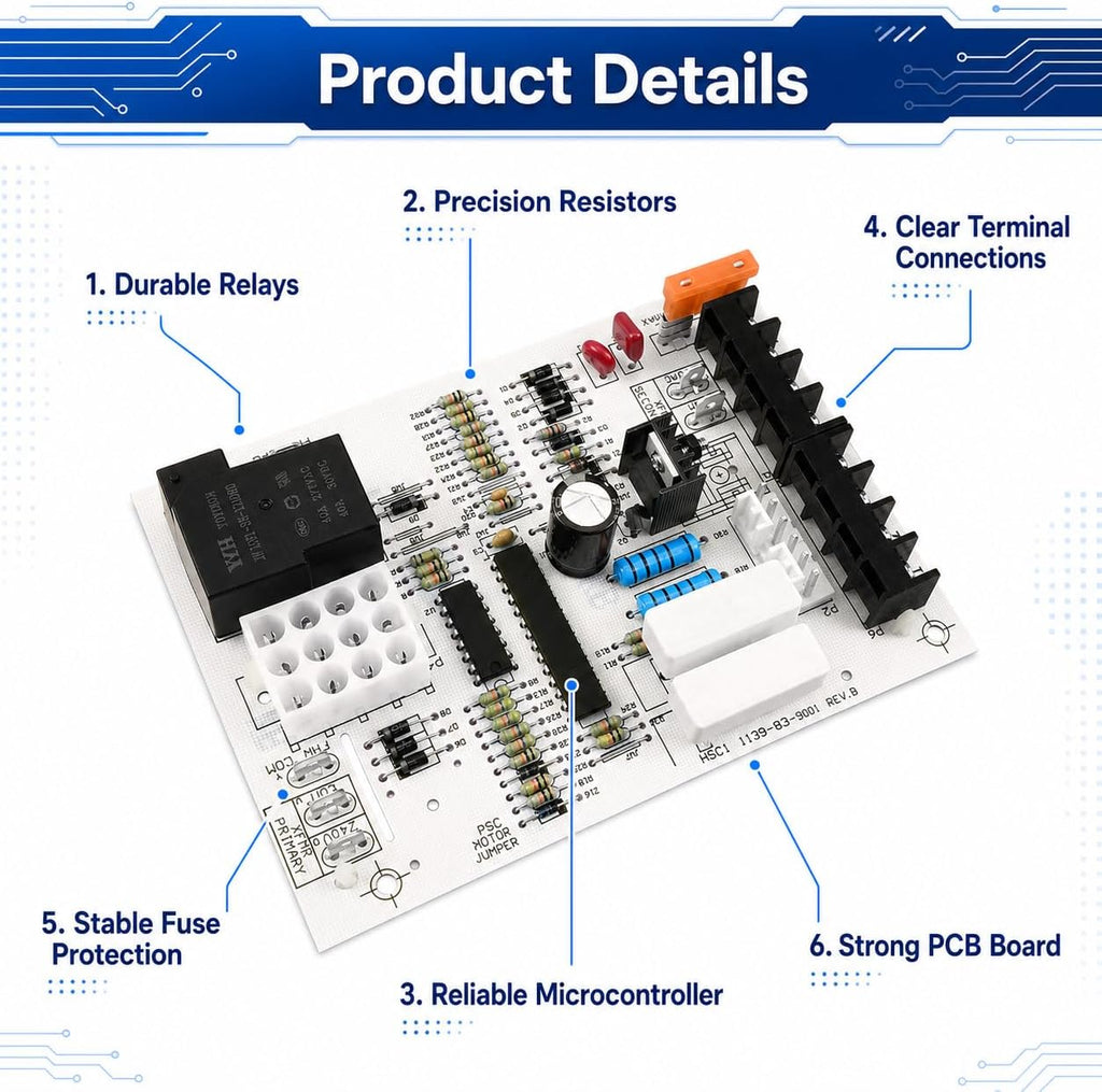 1085914 Furnace Control Board Replacement HQ1085914TX
