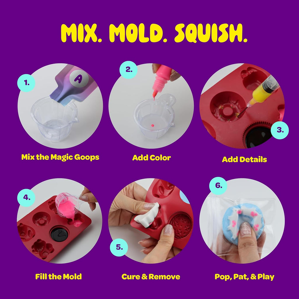 Taba Squishy Making Kit for Kids - Gifts for Girls - Kids Crafts - 6 7 8 9 10 11 12 Year Old Girl Birthday Gift