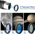 SV233 Telescope Eyepiece Set,7-Piece Eyepiece & Filter Accessory Kit