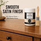 Water-Based Polyurethane for Wood, Clear Satin Finish, 8 fl oz