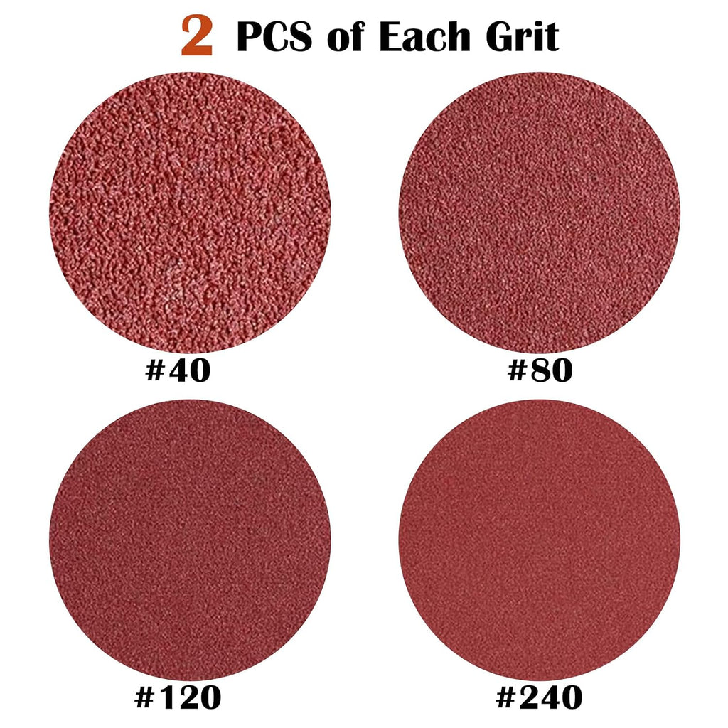Aluminum Oxide Sanding Belts 6 x 48-Inch (8 Pack)