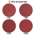 Aluminum Oxide Sanding Belts 6 x 48-Inch (8 Pack)