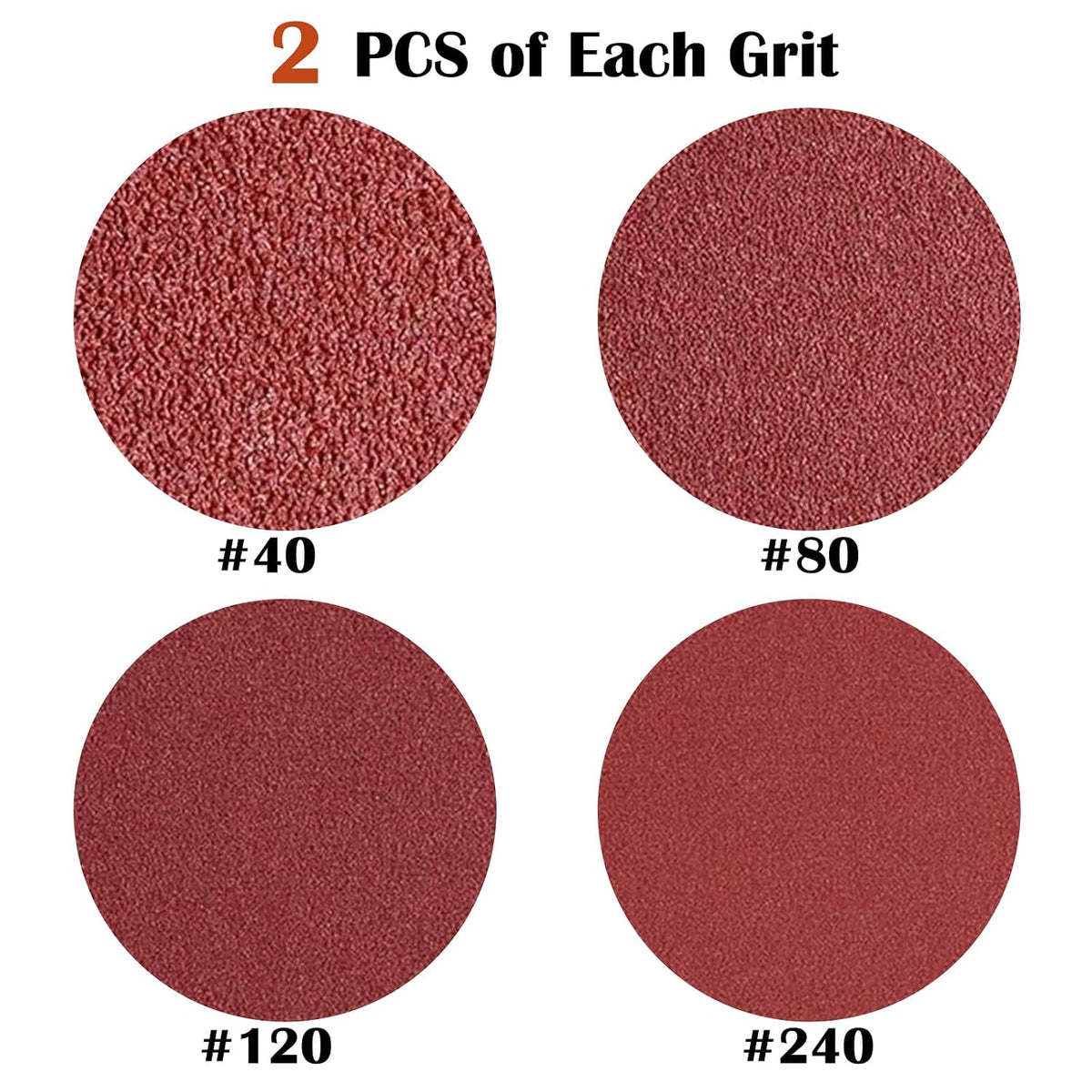 Aluminum Oxide Sanding Belts 6 x 48-Inch (8 Pack)