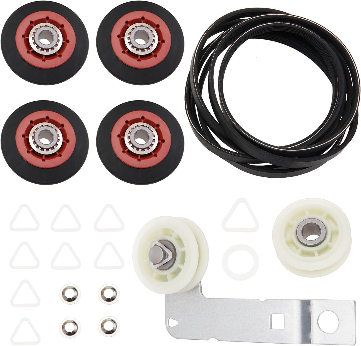 MED7230HW0 MED7230HW1 Dryer Repair Kit and Idler Pulley Replace for Maytag