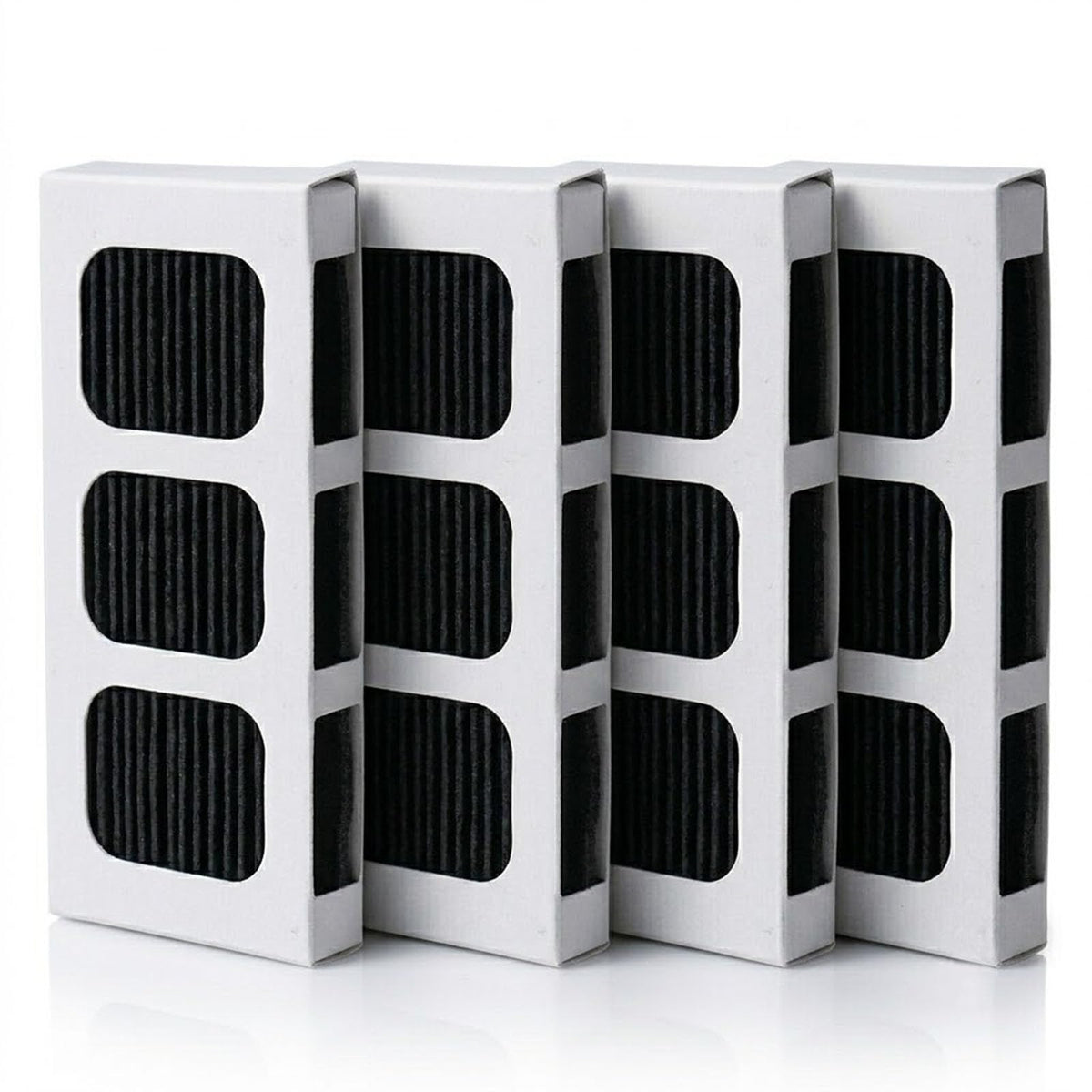 4 Pack Refrigerator Air Filter for Frigidaire FPRU19F8WF,GRSC2352AF
