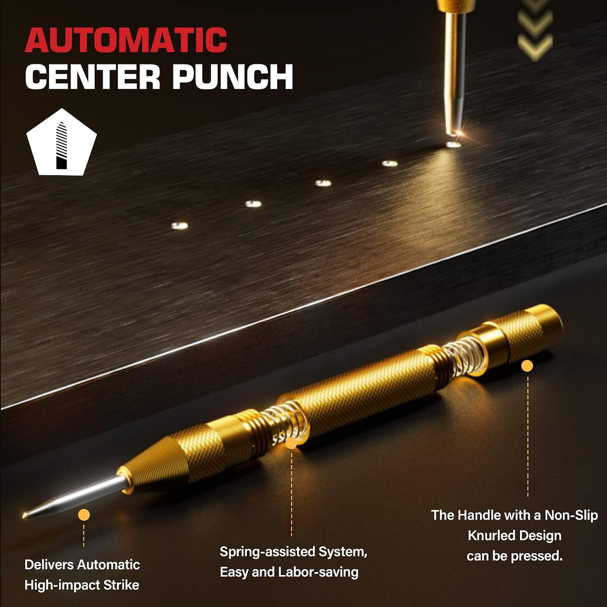 Hex Shank Cobalt Step Drill Bit Set