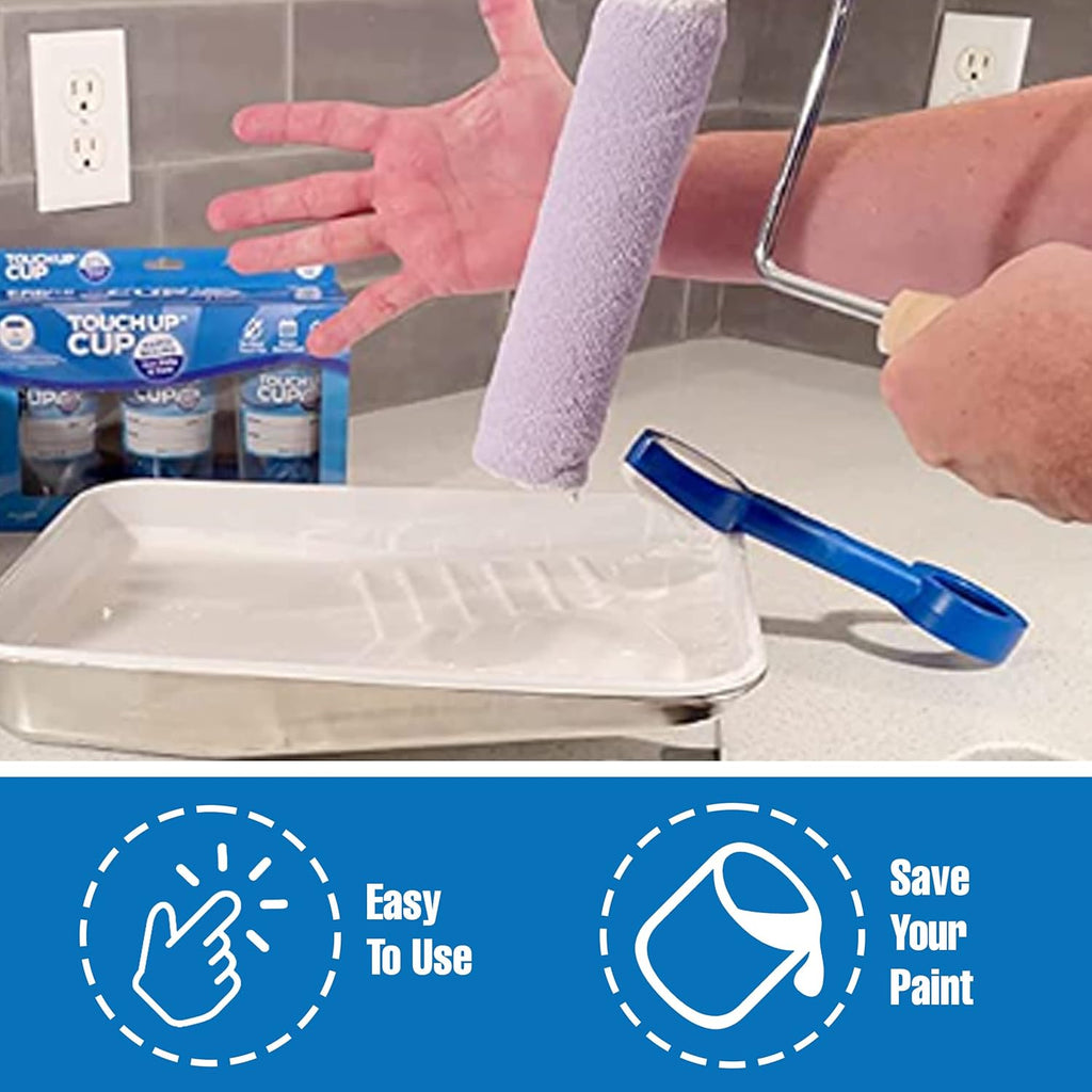 Roller Saver Paint Roller Cleaner Tool, House Painting Supplies, Paint Remover Scraper, As Seen On Shark Tank