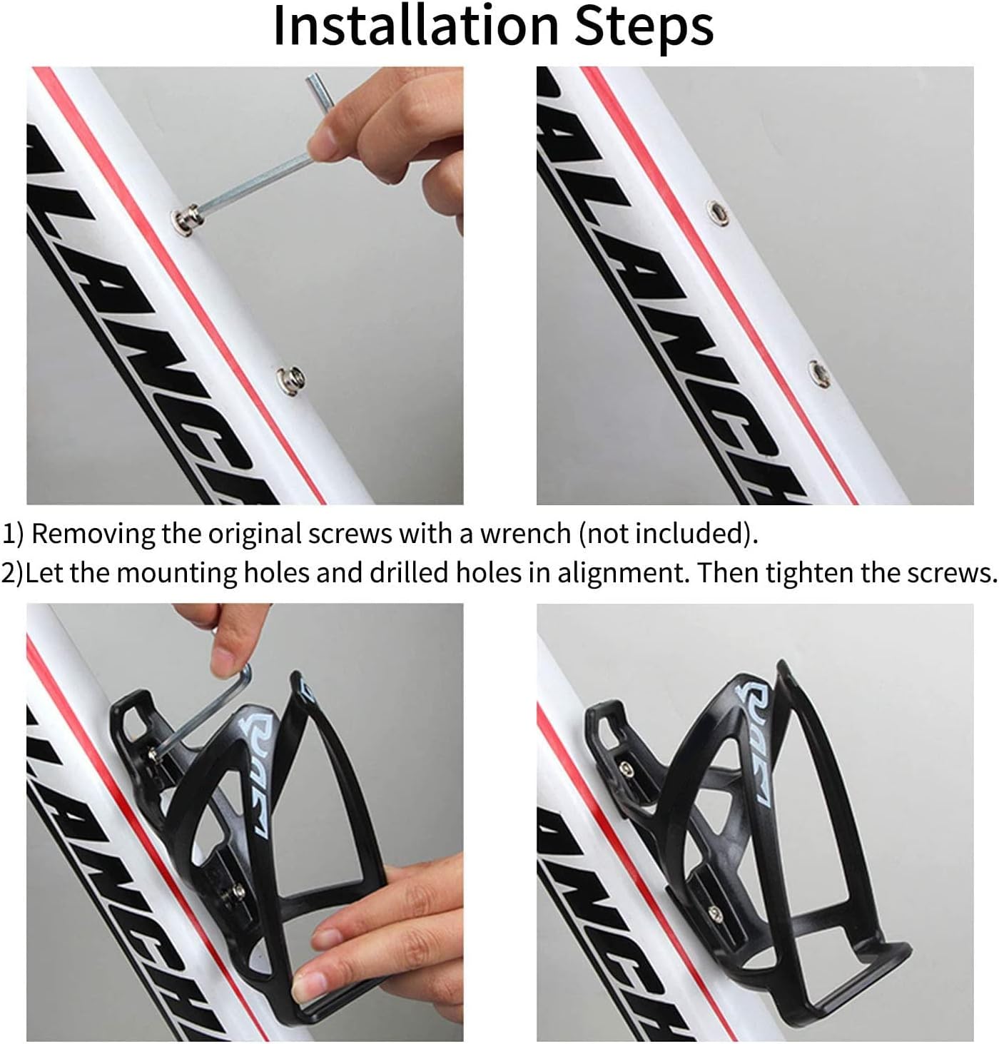 Bike Water Bottle Cage Ultra-Light Bicycle Bottle Holder Universal Bike Cup Holder Rack for Bicycle, Cycling, MTB