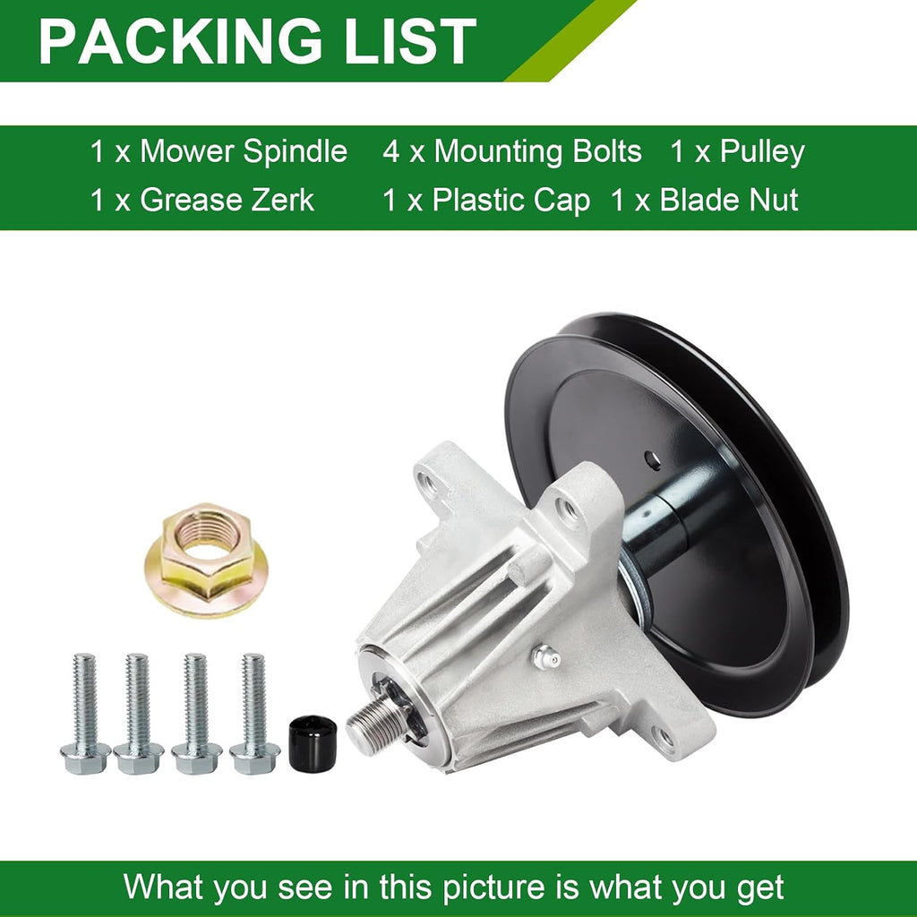 918-06977A Spindle for Cub Cadet XT1 LT46 XT2 LX46 46 Inch Deck 1Pack