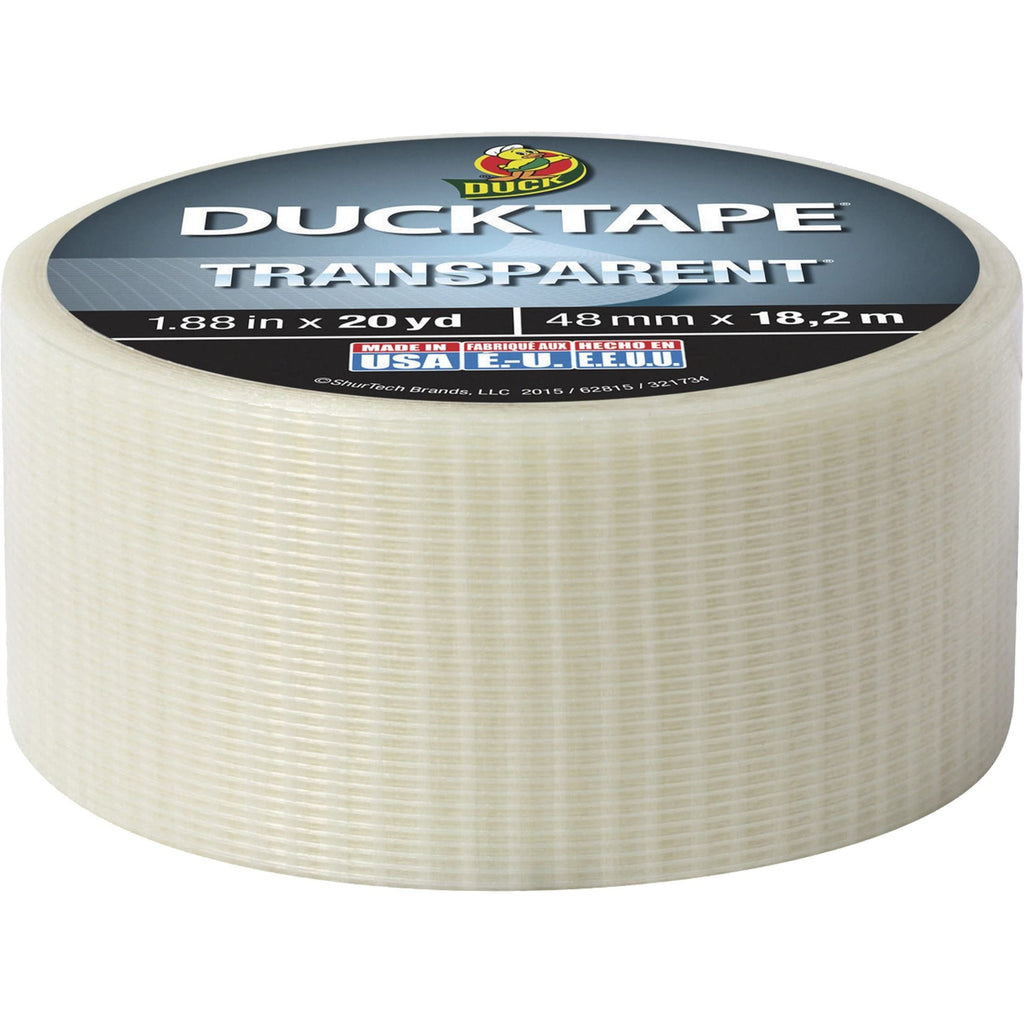 DUC241380, Transparent Duct Tape, 1 Each, Transparent, Clear