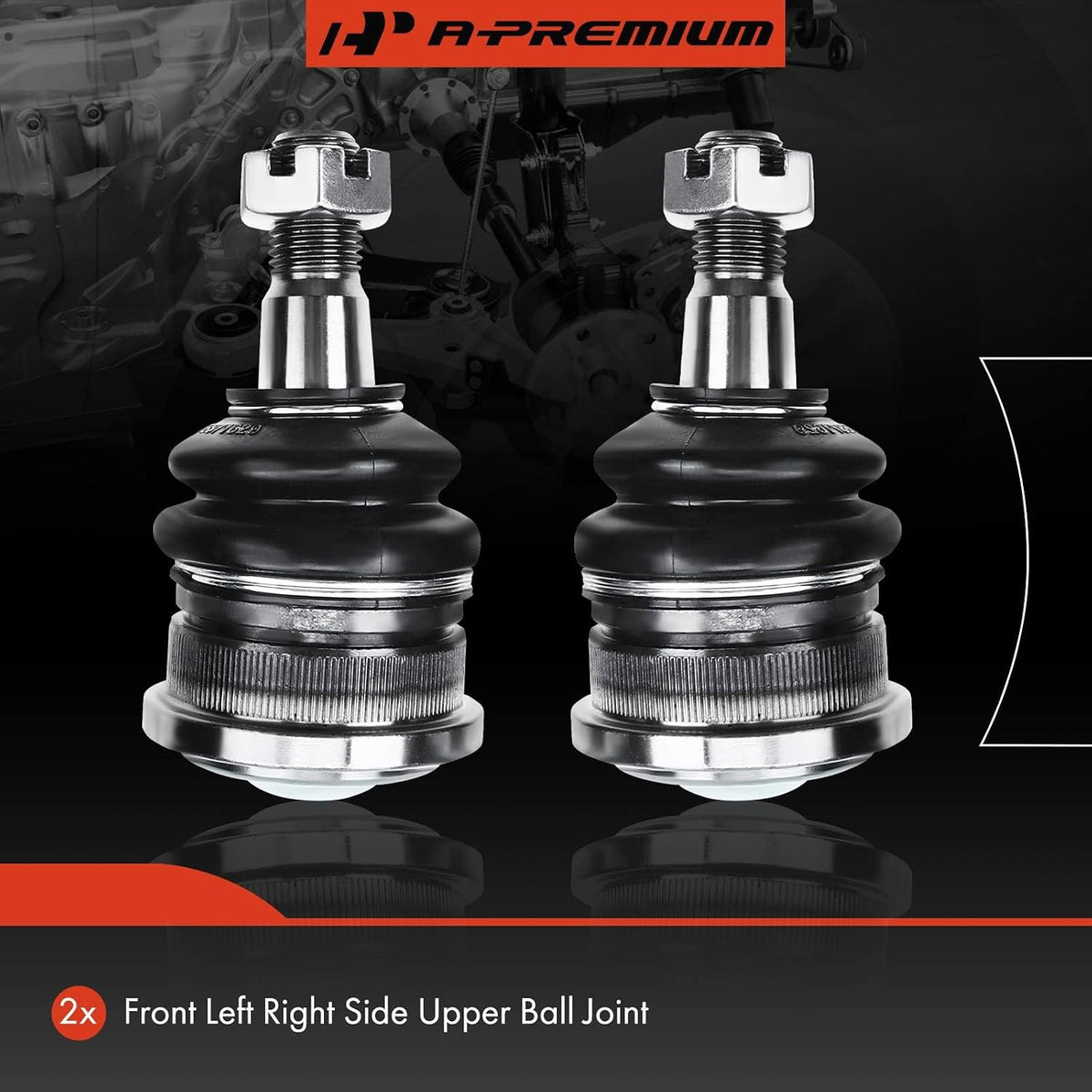 A-Premium Front Upper Ball Joint, Compatible with Toyota