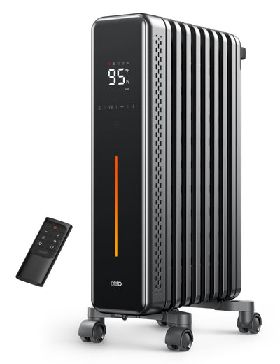 Radiator Heater, 1500W Oil Filled Radiator Heater for Indoor Use
