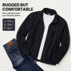 Full Zip Fleece Jacket Men - Polar Fleece Lightweight Zipper Sweater