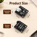 4PCS Digital 38khz Ir Receiver Sensor Module + 4PCS Ir Transmitter Sensor Module Kit for Electronic Building Block