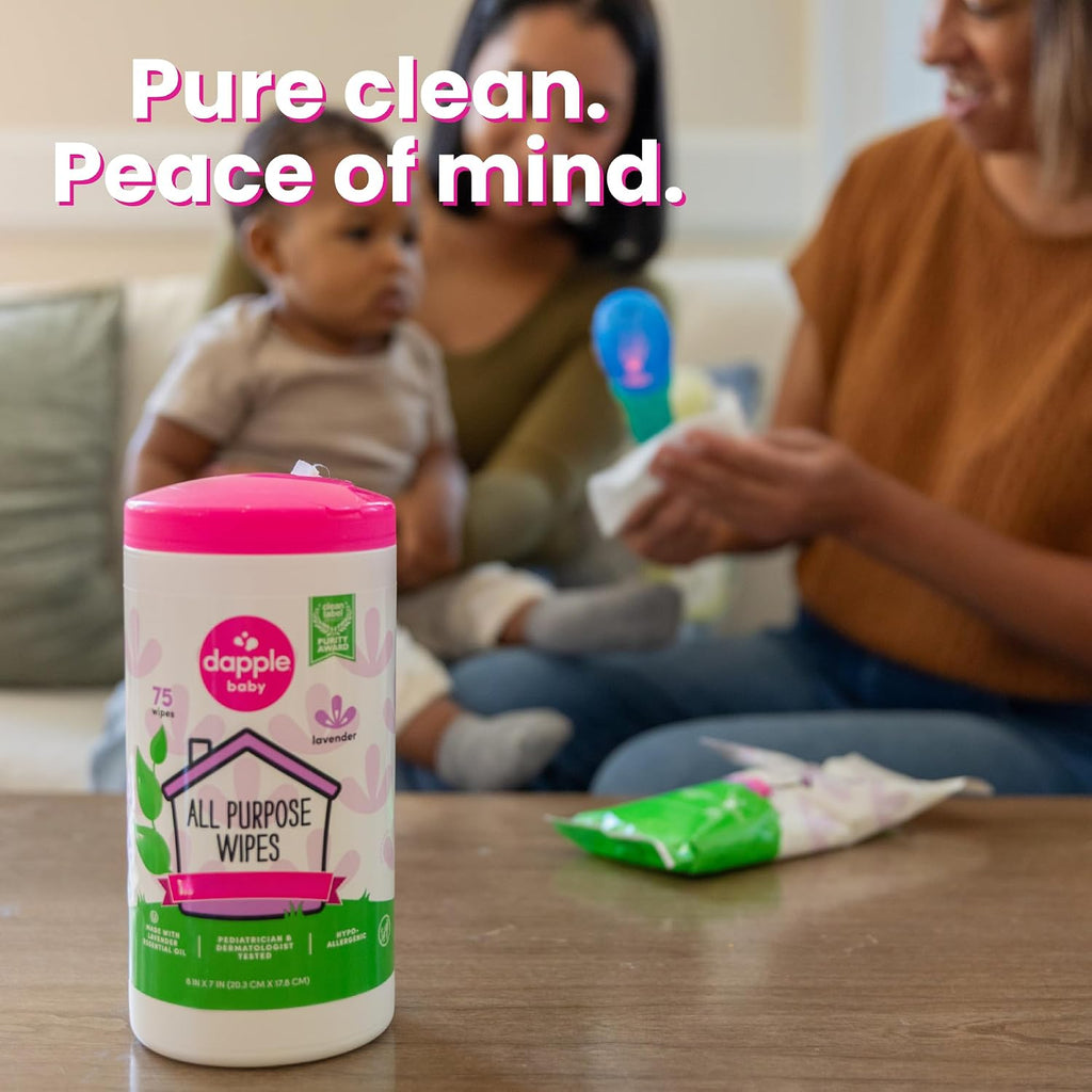 Baby All Purpose Cleaning Wipes - Multipack - Lavender Scent
