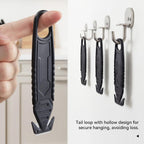 IMOZATA Safety Box Cutter 10 Pcs - Stainless Steel Concealed Blade Package Opener with Tape Splitter, Utility Tool
