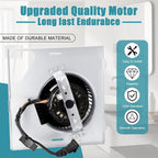 684-D/2684F-A Replacement Fan Motor for NuTone Broan 676-D/2676F-A, 676, 684NT-A, 683-C, DX90, 80RDF, 80RDB, NT080C Bathroom Exhaust Fan Model, S97015159, 97015159 Blower Motor & Blower Wheel