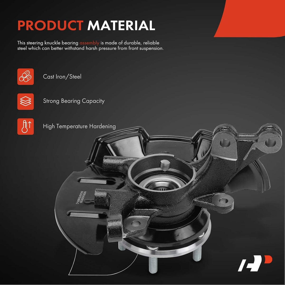 A-Premium Front Right Steering Knuckle & Wheel Bearing Hub Assembly