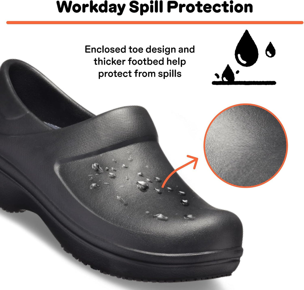 Women's Neria Pro II Work Clogs, Enclosed Toe, Slip Resistant Shoes