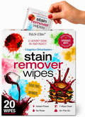 Stain Remover Wipes, 20 Count, Individually Wrapped, Instant Stain Removal