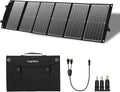 100 Watt Portable Solar Panel, Foldable Solar Panel Charger with Kickstands, QC3.0 USB-A USB-C & DC Output for