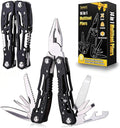 14 in 1 Multitool Pliers with Safety Lock, Professional Stainless Steel Pocket Knife, Portable Survival Gift for