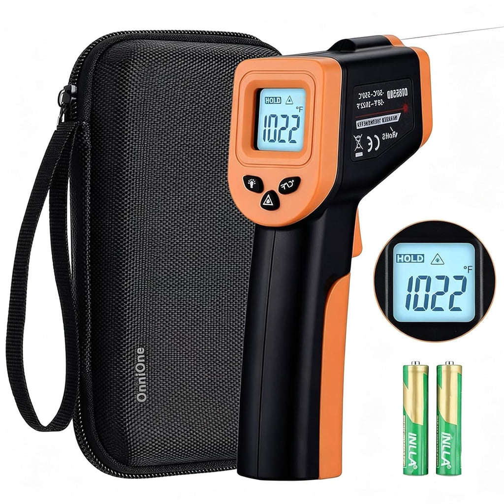 Infrared Thermometer Temperature Gun for Cooking -58℉~1022℉