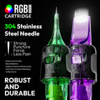 50PCS Tattoo Needles Cartridge Assorted Mixed Size