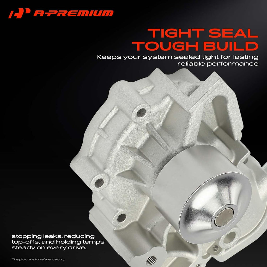 A-Premium Engine Water Pump (1.8 2.2 2.5L) Compatible with Subaru, Saab