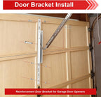 Universal Garage Door Opener Mounting Brackets, Ceiling Mount, 5-Piece