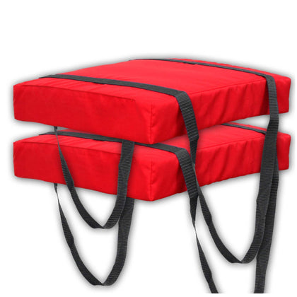 2 Pack Type IV Boat Cushion USCG Approved Throwable Flotation Device; Coast Guard Approved Throw Preserver with Foam